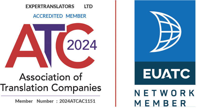 Home CertifiedUKtransl ExpertranslatorsLimited Full Accredited Member 2024 Association of Transl. Companies Member 2024ATCAC1151 ATC.org.uk